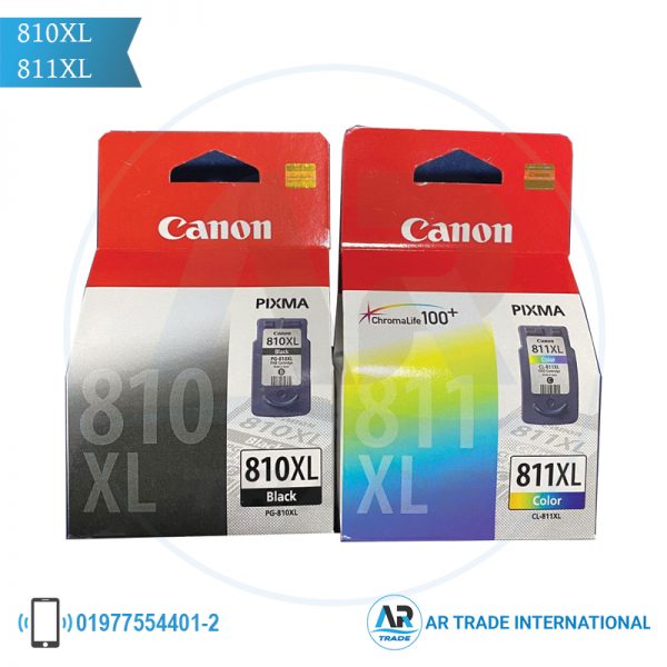 Canon Ink Cartridge 810XL & 811XL Best Price in Bangladesh