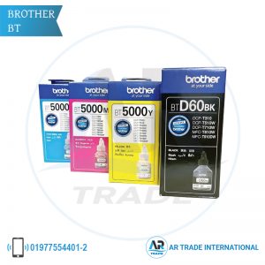 BROTHER BT-D60 CMYK Full Set Ink Bottle Best Price in Bangladesh.