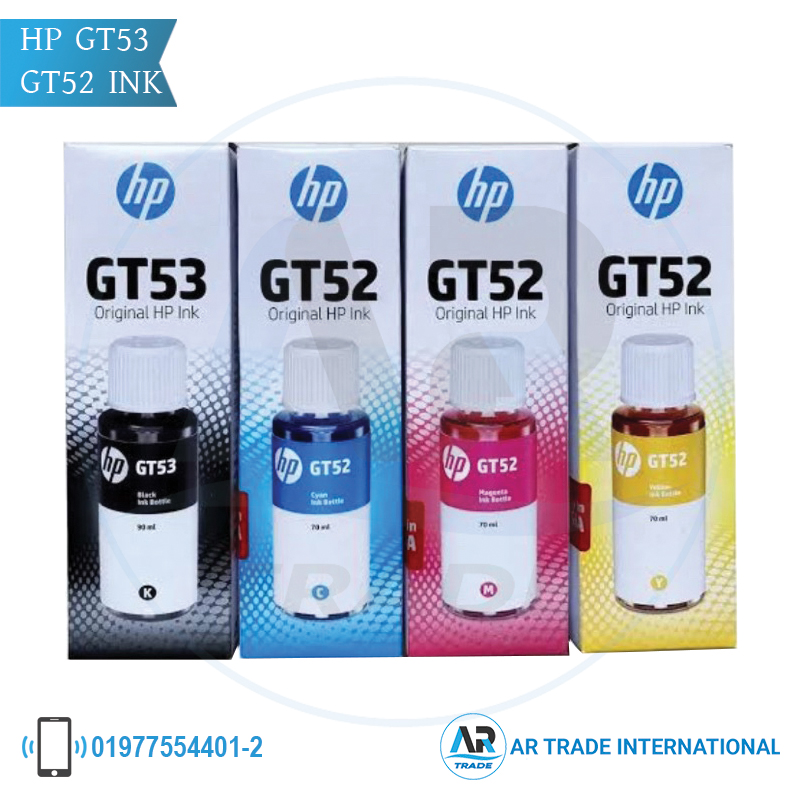 HP GT53 GT52 Original Ink Bottle at Best Price in Bangladesh