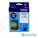 Brother Lc-675Xl-Cyan Original High Yield Ink Cartridge Price In Bangladesh