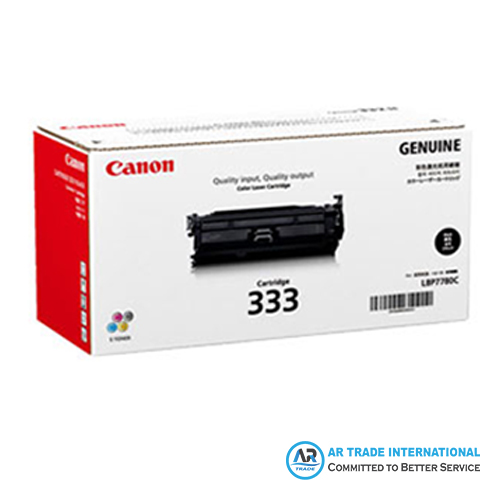 Canon 333 Black Original Laserjet Toner Cartridge