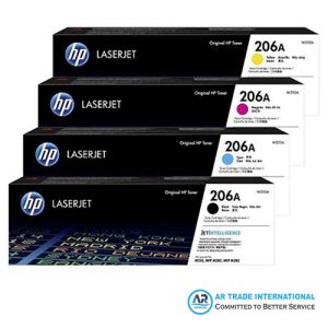 Hp 206A Cmyk Full-Set Laser Jet Toner Cartridge Price In Bangladesh