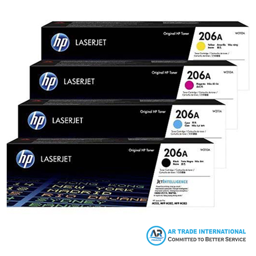 Hp 206A Cmyk Full-Set Laser Jet Toner Cartridge Price In Bangladesh
