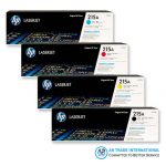 Hp 215A Cmyk Full-Set Laser Jet Toner Cartridge Price In Bangladesh