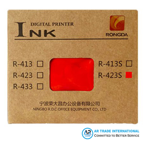 RONGDA R-423S Red Ink Cartridge