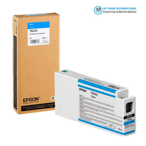 Epson T824 Cyan Original Ink Cartridge 350ml(T824200)