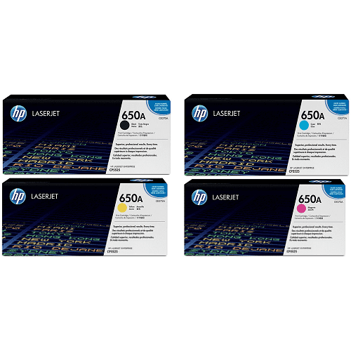 HP 650A CMYK Full