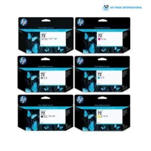 HP 72 130ml DesignJet Ink Cartridge Full Set