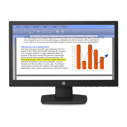 HP V194 18.5 Inch LED Monitor (V5E94AA) (2)