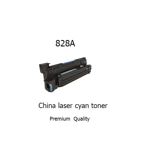 China 828 cyan toner