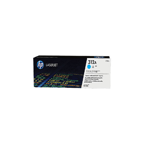 HP 312A Cyan Original LaserJet Toner Cartridge (CF381A)