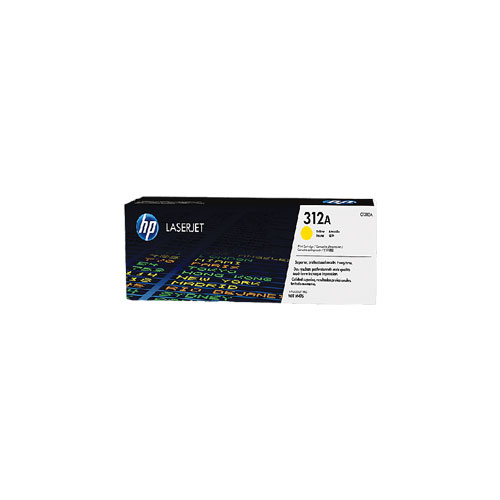 HP 312A Yellow Original LaserJet Toner Cartridge (CF382A)